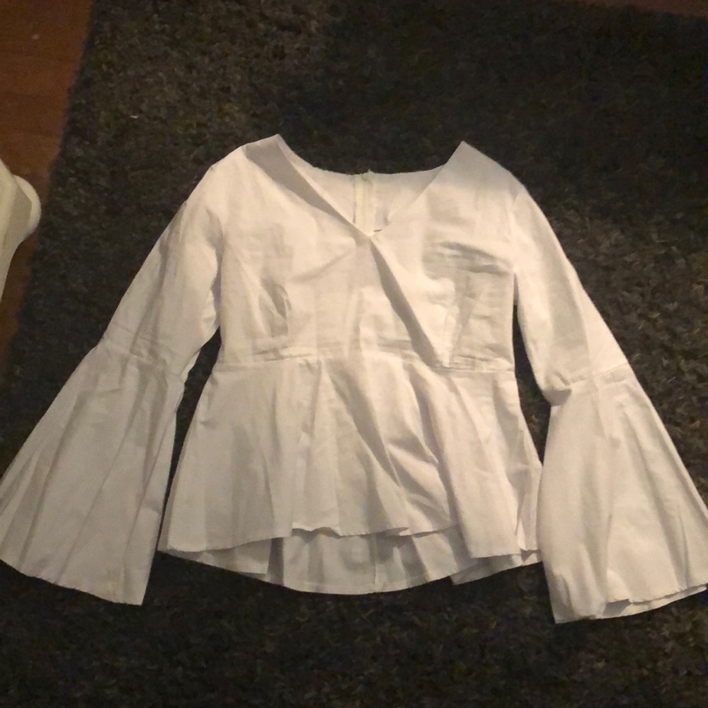 Structured Peplum Blouse
